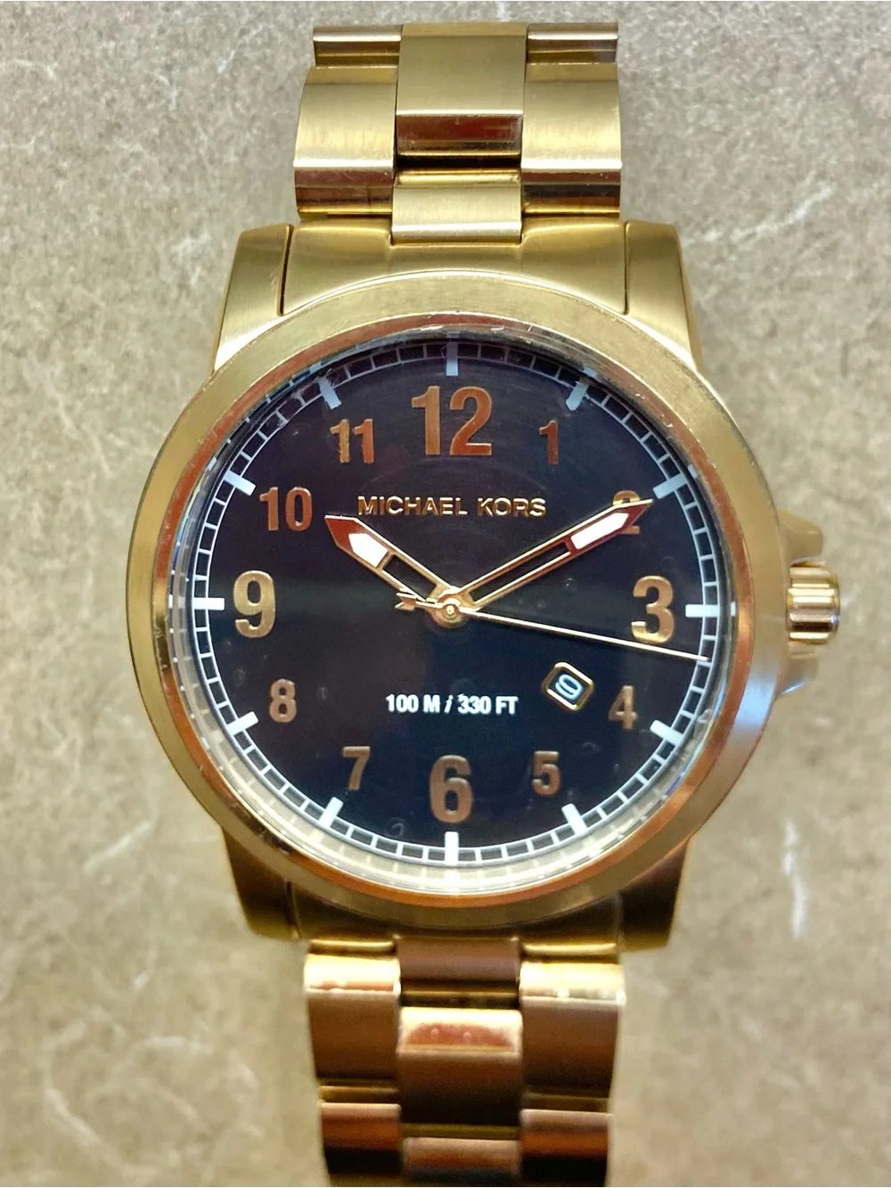 Michael Kors Gold Tone Stainless Steel Men’s Watch